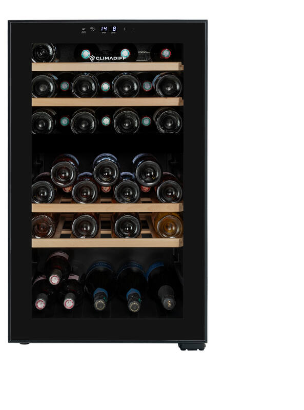 CLIMADIFF – CEPAGE52DZF – 2 Zonen-Weinkühlschrank für 52 Flaschen