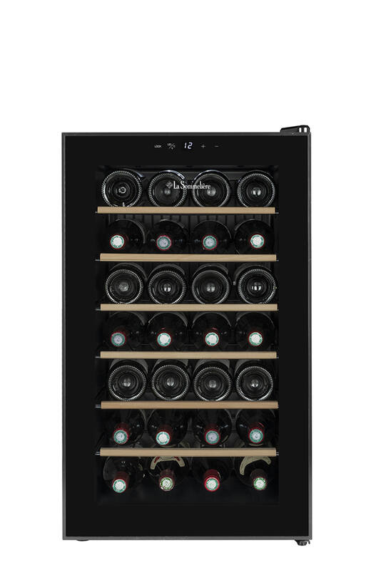 Ultraleiser Hybrid-Weinkühlschrank 28SILENCE – 28 Flaschen