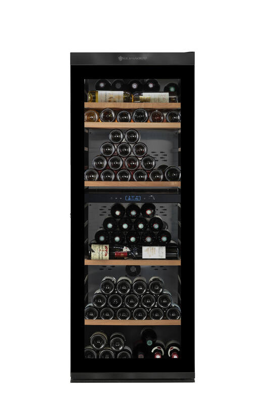 CLIMADIFF – MILLESIME190DB – 2 Zonen Lager-Weinkühlschrank für 193 Flaschen