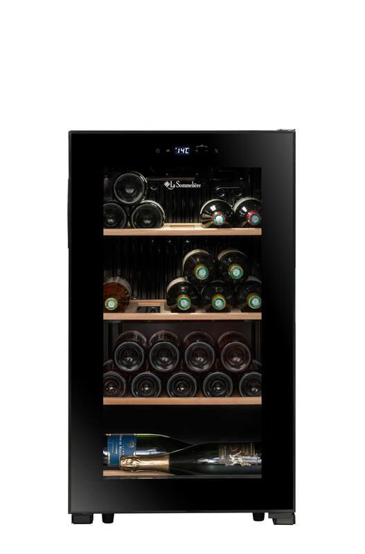 La Sommelière LS36BLACK – Weinkühlschrank für 36 Fl.